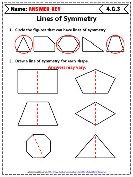 4th Grade Geometry Worksheets: 4th Grade Math Worksheets, Geometry
