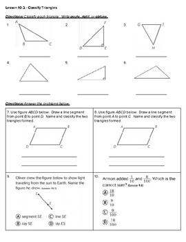 go math 4th grade 10 4 homework answers