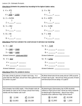 go math 4th grade lesson 1.2 homework answers