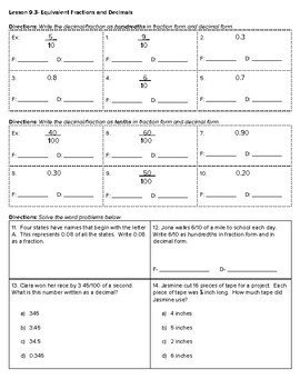 4th grade go math homework answers