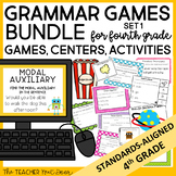 4th Grade Grammar Games Bundle Set 1 - 4th Grade Grammar C