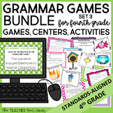 4th Grade Grammar Games Bundle Set 3 - 4th Grade Grammar C