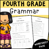 4th Grade Grammar Worksheet Pack | Literacy Activities