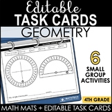 4th Grade Geometry Small Group Activities for Guided Math 
