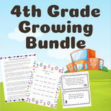 4th Grade Growing Bundle