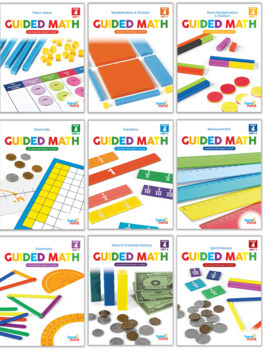 Preview of 4th Grade Guided Math Bundle