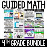 4th Grade Guided Math Centers (Mega Bundle)