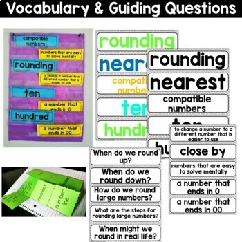 4th Grade Guided Math -Unit 2 Rounding | TpT
