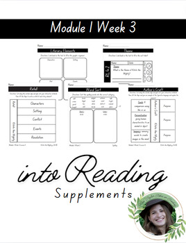 Preview of 4th Grade HMH Into Reading Module 1 Week 3 Supplements