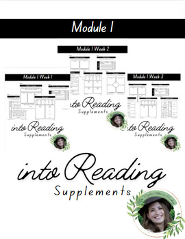 Preview of 4th Grade HMH Into Reading Module 1 Supplements BUNDLE