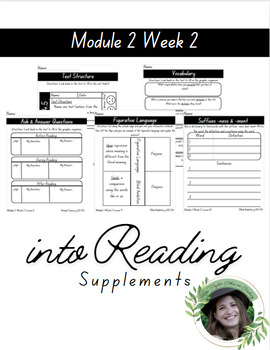 Preview of 4th Grade HMH Into Reading Module 2 Week 2 Supplements