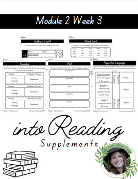 Preview of 4th Grade HMH Into Reading Module 2 Week 3 Supplements