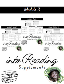 Preview of 4th Grade HMH Into Reading Module 3 Supplements BUNDLE