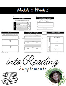 Preview of 4th Grade HMH Into Reading Module 3 Week 2 Supplements