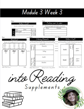 Preview of 4th Grade HMH Into Reading Module 3 Week 3 Supplements