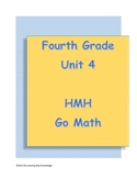 Math - 4th Grade HMH Unit 4