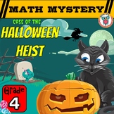 4th Grade Halloween Math Mystery Activity - The Case of th