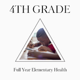 4th Grade Health Worksheets for Print and Online: Full Yea