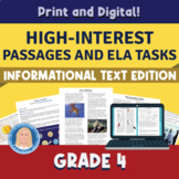 4th Grade Reading Passages & Comprehension Tasks | Informa