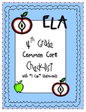 4th Grade "I Can" Statements Packet - {Common Core Aligned