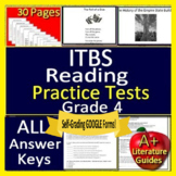 4th Grade ITBS Test Prep - Reading ELA Practice Iowa Basic