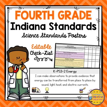 Preview of 4th Grade Indiana Science Standards