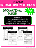 4th Grade Informational Interactive Notebook Bundle