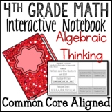 Operations Algebraic Thinking Interactive Math Notebook 4t