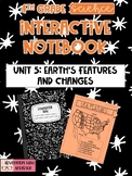 4th Grade Interactive Notebook- Unit 5: Earth's Features a