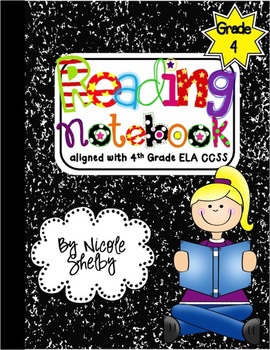 Preview of 4th Grade Interactive Reading Notebook (aligned with Common Core)
