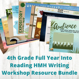 4th-Grade Full Year Into Reading HMH Writing Workshop Reso