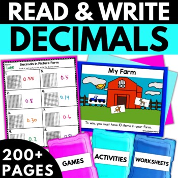 Preview of 4th Grade Introduction to Decimals | 4.NF.6