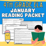 4th Grade: January Reading Packet Independent Work, Early 