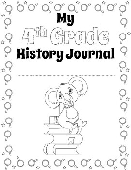 Preview of 4th Grade Journal Covers