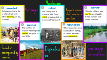 Preview of 4th Grade Journeys Lesson 16 "Riding Freedom" Google Slides