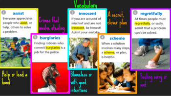 Preview of 4th Grade Journeys Lesson 4 "The Power of W.O.W." Google Slide Presentation 