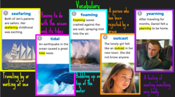 Preview of 4th Grade Journeys Lesson 5 "Stormalong" Google Slide Presentation 