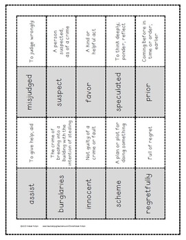 4th Grade Journeys: Unit 1 Supplemental Activities by Amber Kotzin