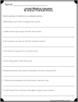 4th Grade Language Printables: Capitalization and Punctuation | TpT
