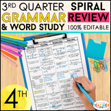 4th Grade Language Review & Quizzes | 4th Grade Grammar Re