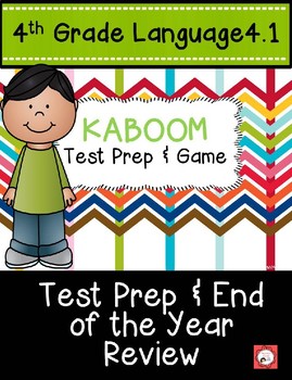 Preview of 4th Grade Language Test Prep & End of the Year Review