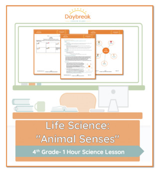 Preview of 4th Grade Life Science | "Animal Senses"