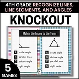 4th Grade Lines, Line Segments, and Angles Games - Math Te