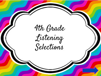 Preview of 4th Grade Listening Examples