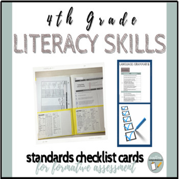 Preview of 4th Grade Reading Checklist