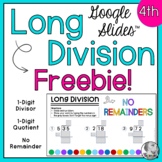 4th Grade Long Division Practice | Google Slides | Google 