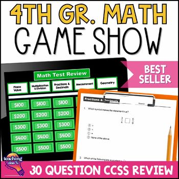 4th Grade Math Rise of Gru State Test Review - Classful