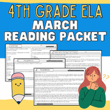 4th Grade: March Reading Packet Independent Work, Early Fi