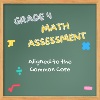 Preview of 4th Grade Math Assessment