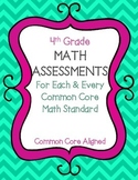 4th Grade Math Assessments For Each & Every Common Core Ma